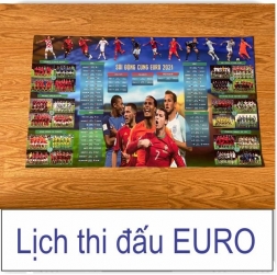 Lịch thi đấu Euro đẹp, rẻ, có sẵn